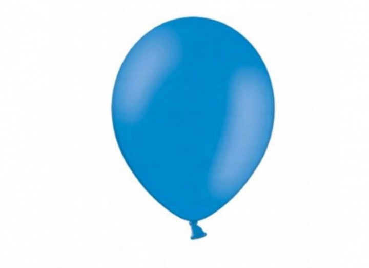 Balony błękitny ciemny 26 cm 10 sztuk na urodziny